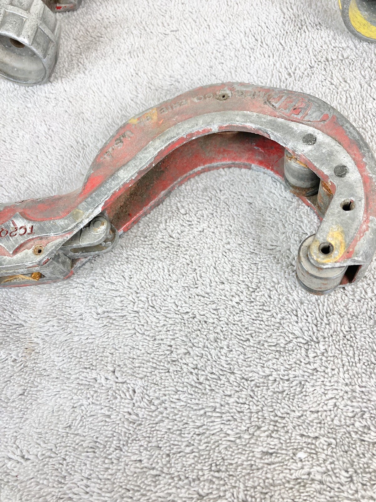 Used REED Erie PA TC3Q 3/8 to 31/2 OD Quick Release Tubing Cutter Lot