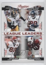2011 Prestige League Leaders Dwayne Bowe Larry Fitzgerald Andre Johnson HOF 0a9