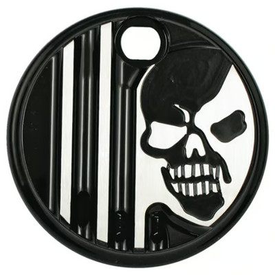 Covingtons Schwarz Aluminium Tank Tür Harley-Davidson FLH 08-24 953880