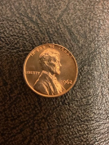 1962-P Lincoln Memorial Cent — photo from the most recent tracked eBay sale