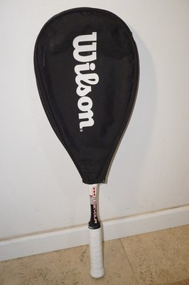 Wilson NCode NDevour Squashschläger Micro-Carbon + Koffer & neuer Griff Top!