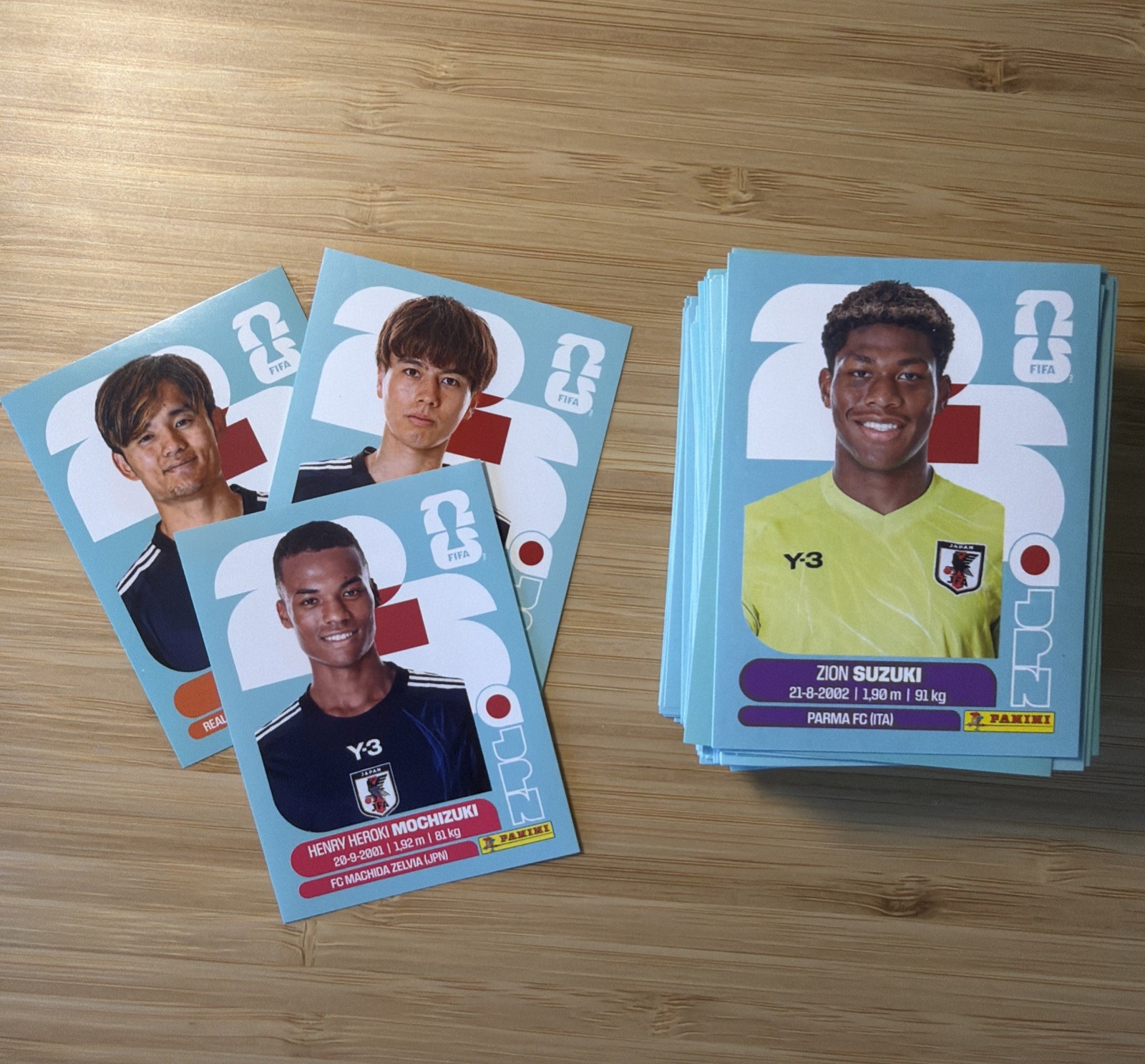 Panini FIFA World Cup 2026 Album - JAPAN SINGLE STICKERS - FREE SHIPPING