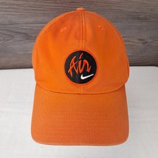 Nike Air Hat Vintage 90s Orange Adjustable Preowned
