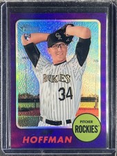 Hoffman, Jeff - 2017 Topps Heritage Chrome - Purple Refractor