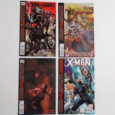 X-Men One Shot Comic Lot Curse Of The Mutants Vampires Storm Gambit 2010
