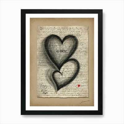 I love you too Art Print Framed Wall Art Poster Canvas Print Picture