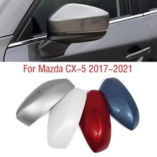 Side Mirror Cap Cover Replacement For Mazda CX-5 CX5 2017-2021