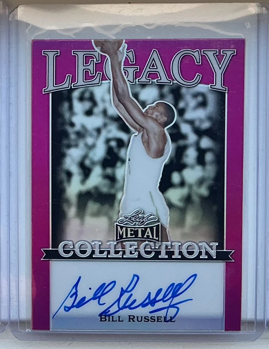 Leaf Bill Russell Basketball Sports Trading Cards & Accessories