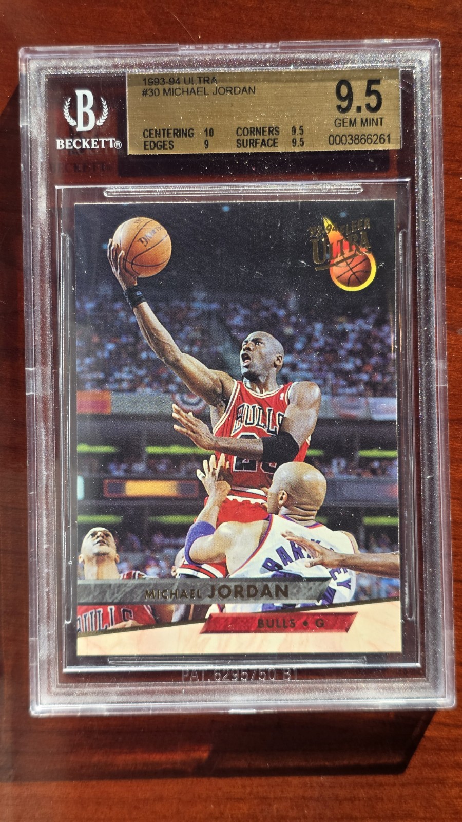 BGS 9.5 GEM MINT - 1993-94 Fleer Ultra - Michael Jordan #30 With 10 Subgrades
