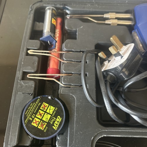 Powercraft 150w Soldering Gun Set With Additional Weller Instant Heat Gun Tips - Picture 6 of 7