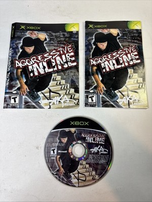 Aggressive Inline (Microsoft Xbox, 2002) Disc, Manual & Artwork Only TESTED