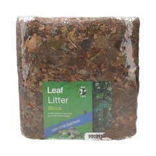 PROREP LEAF LITTER BLOCK, 2.5KG FOR REPTILES, AMPHIBIANS AND INVERTEBRATES