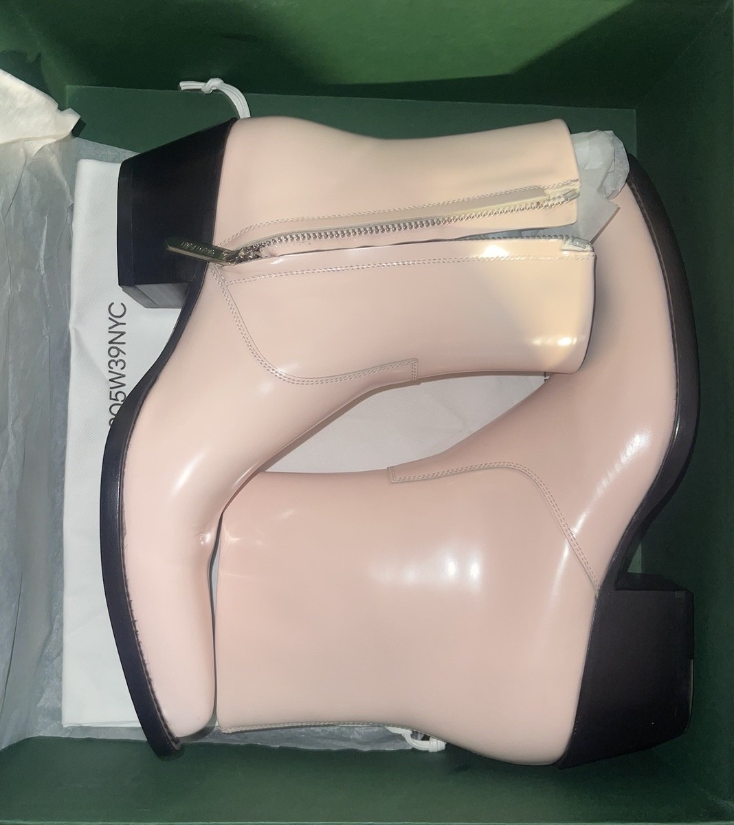 CALVIN KLEIN 205W39NYC Raf Simons Tex Ankle Boots Powder Pink Men