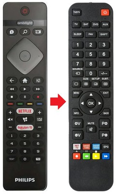 Fernbedienung passend für PHILIPS 70PUS6724-12 | 70PUS672412