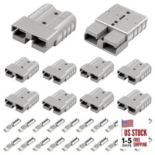 50A Battery Quick Connect/Disconnect Set 600V DC Electrical Connector 10