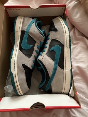 2010 Nike SB Dunk Low Pro Chrome Ball Incident Emerald 304292 001 RARE SIZE 12 