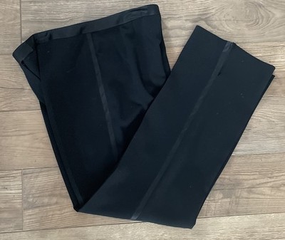 anne klein black dress pants Anne Klein Women's Pull On Wide Leg Pants, Black, Small