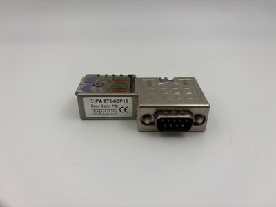 VIPA 972-0DP10 PROFIBUS Connector   90° Angled Plug with PG Port