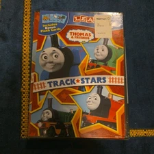 Thomas And Friends Track Stars Learn With US Sealed W/Bonus Flash Cards