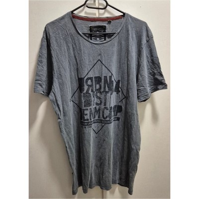 Herren T-Shirt grau Gr. L Angelo Litrico C&A URBAN Print | gebraucht   sehr gut!