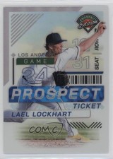 2024 Panini Prospect Edition Silver Prizm Lael Lockhart Jr #167 8d2