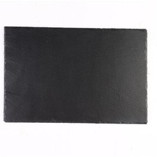 Natural Black Slate Basking Platform  Feeding Rock for Reptiles - 2 Pack 12"...