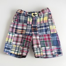Polo Ralph Lauren Boys Patchwork Shorts - Size 4T - Multicolored adjustable  