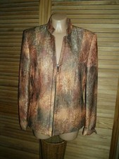 Jacke..Blazer..Gelco..Gr.38..Mehrfarbig..Gefüttert..Reißverschluss..Langarm