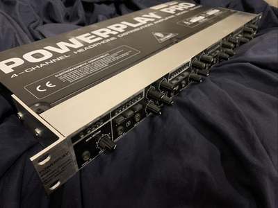 #ad Behringer Powerplay Pro HA 4600 4 Channel Headphone Distribution Amplifier $59.00