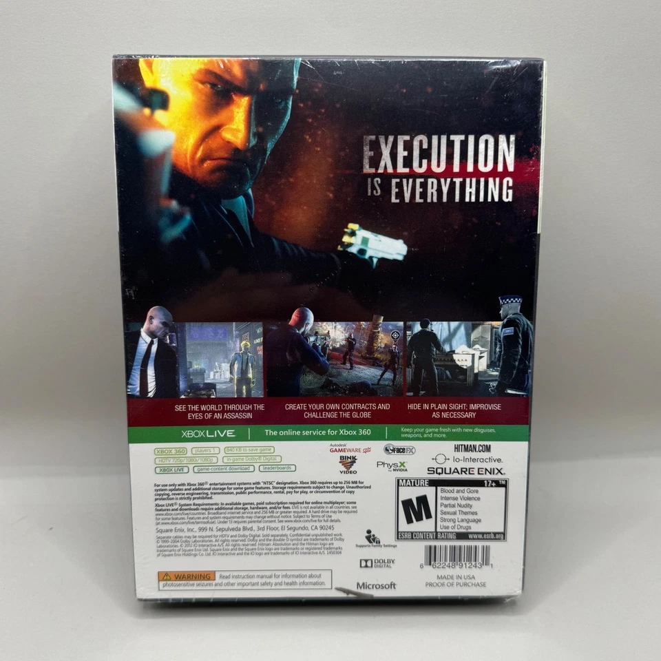 Hitman Absolution Professional Edition Xbox 360 Brand New Sealed - Image 4 of 4
