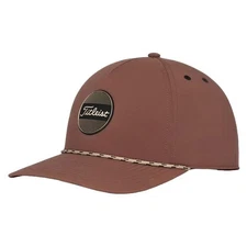 New Titleist Golf Boardwalk Rope Hat Clay/Khaki One Size