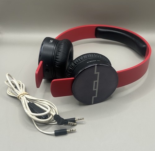 Sol Republic Tracks V8 On-Ear kabelgebundene Kopfhörer austauschbarer Kopfbügel rot schön