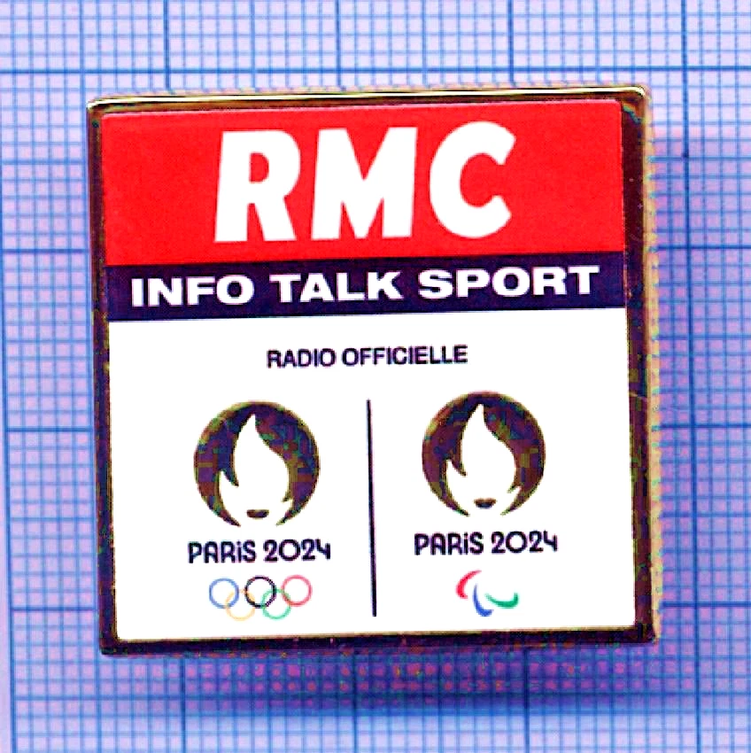 Badge Porte-clés Coca-Cola Bois - Athlètes Jeux Olympiques Paris 2024
