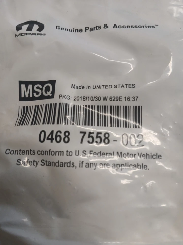 Mopar NUEVO Interruptor Sensor Advertencia Puerta Abierta Ajar Para Jeep Dodge 4687558 Foto 3 de 3
