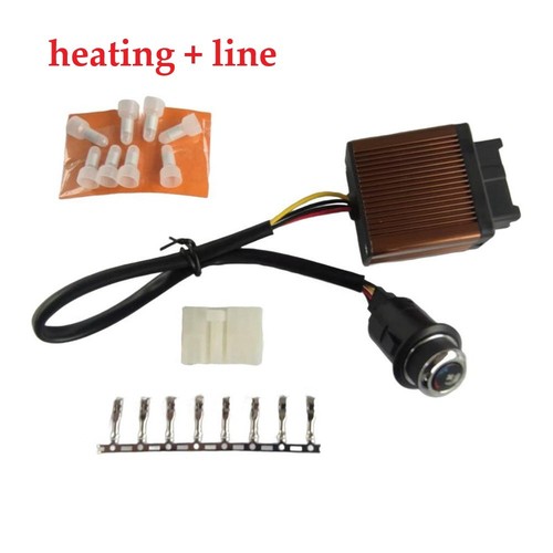 12V Car Seat Ventilation Heating Switch Controller Kit with LED Indicators - Picture 10 of 14