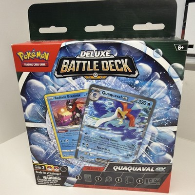 Pokémon TCG - Quaquaval EX Deluxe Battle Deck - Brandneu