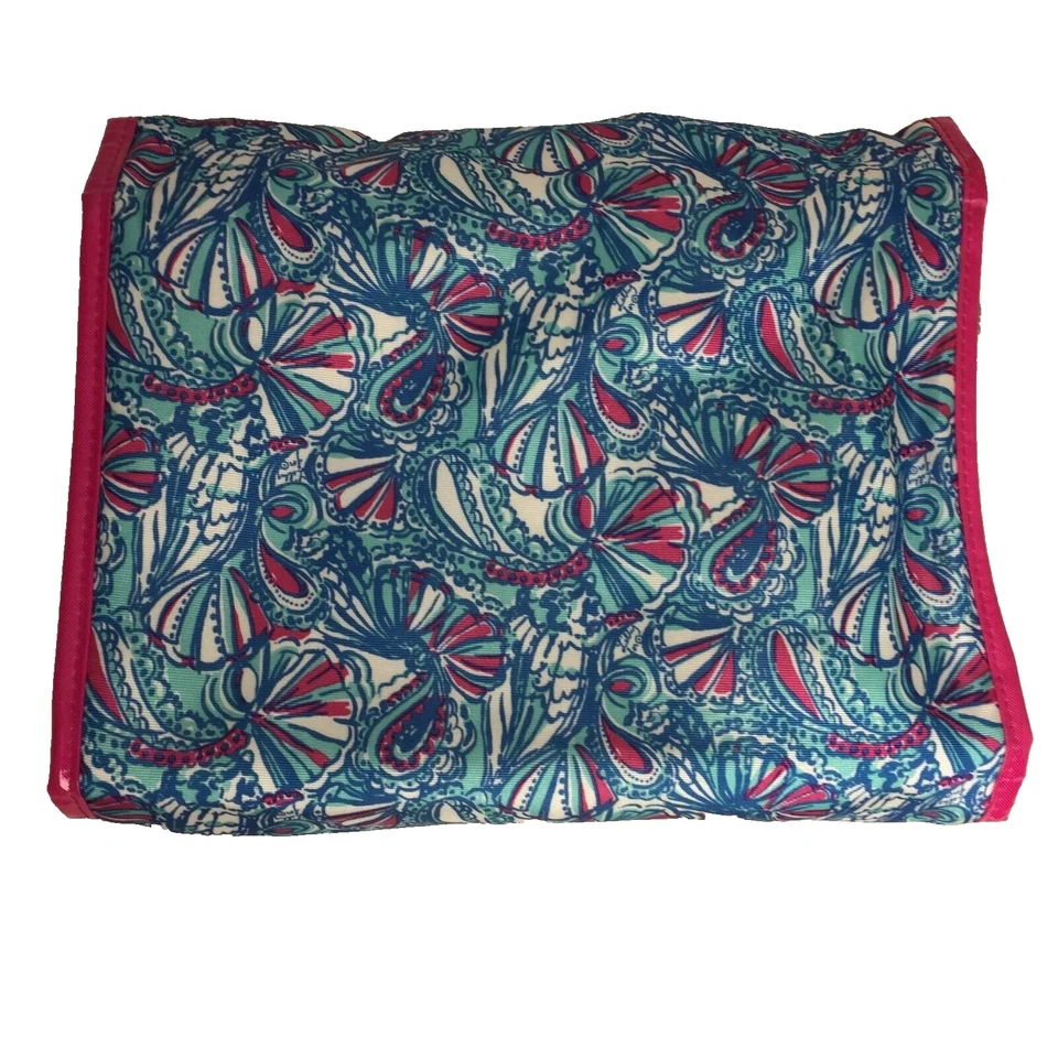 Bolso organizador de cosméticos maquillaje de viaje Lilly Pulitzer para colgar nuevo sin etiquetas Foto 3 de 4