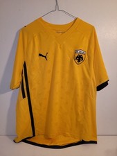 AEK Athens Mens Shirt 2009/2010 Home Jersey Puma Size XLarge Adult