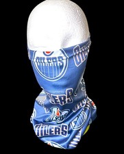 Edmonton Oilers Gaiter Neck Scarf NHL Licensed Face Mask Head Cover Hockey NEW