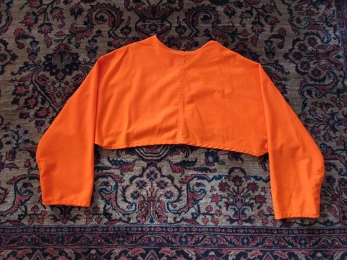 CC Filson Style 05 Orange Cotton Hunter Half Vest with Arms  - USA - Size 46 image 5