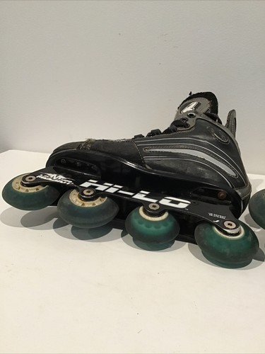 Mission Helium He550 Inline Roller Hockey Skates HiLo Rail sz boys/men 4D /Wmn 6 - 第 11/20 張圖片