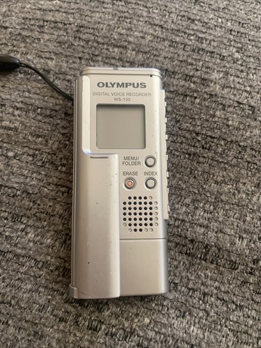 Olympus WS-100 Silver 64mb 27Hr Personal Recorder Good Condition ✅ - 第 1/7 張圖片