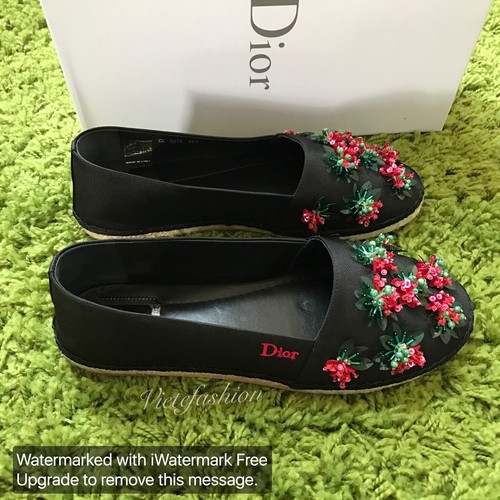 Alpargatas adornadas Christian Dior $770 nuevas en caja - Imagen 3 de 5