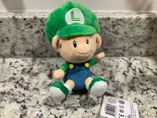 San-ei Boeki Super Mario All Star Collection Baby Luigi BRAND NEW