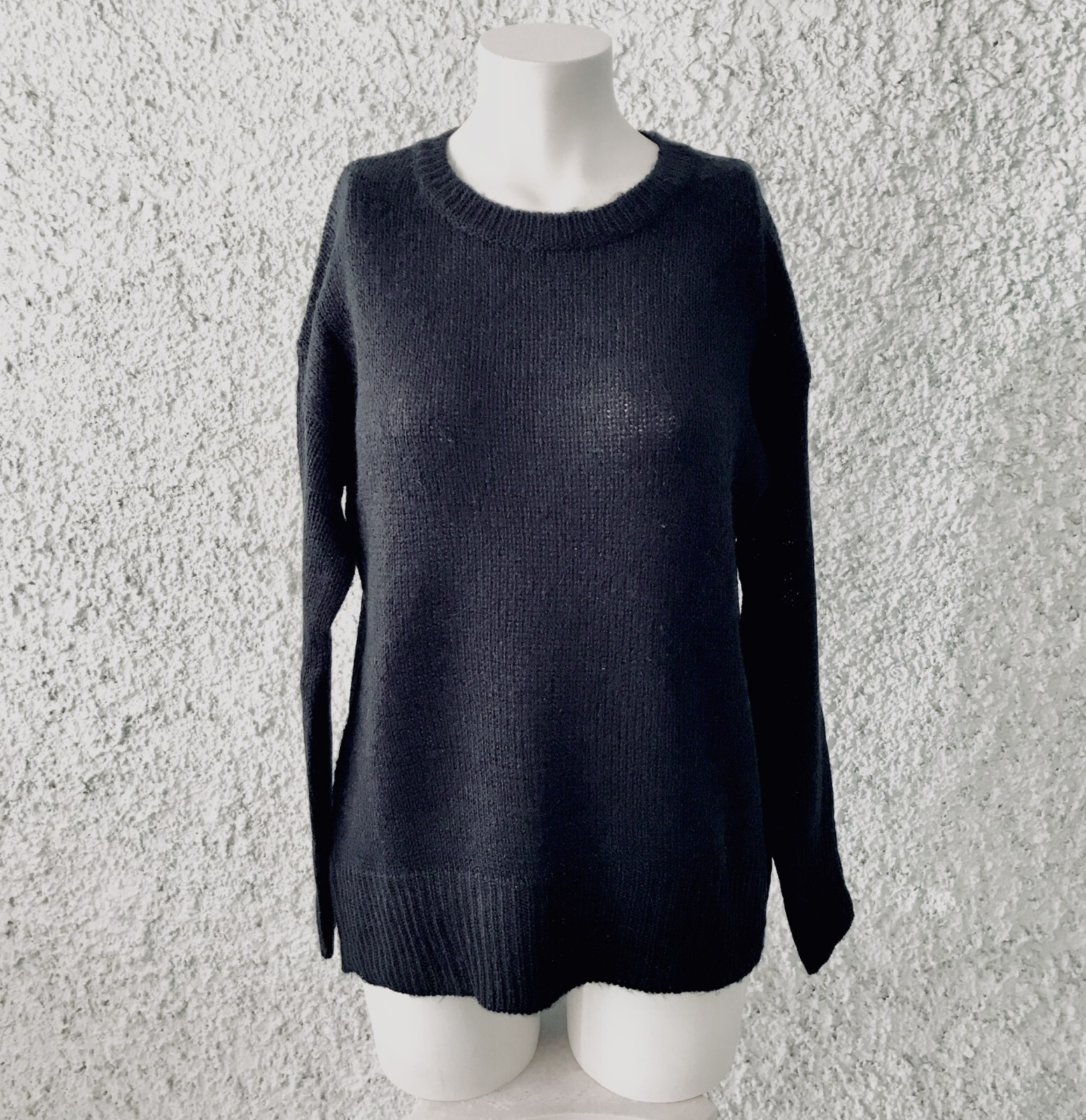 NEW LOOK BLACK FALL WINTER BASIC CREW NECK SWEATE… - image 2