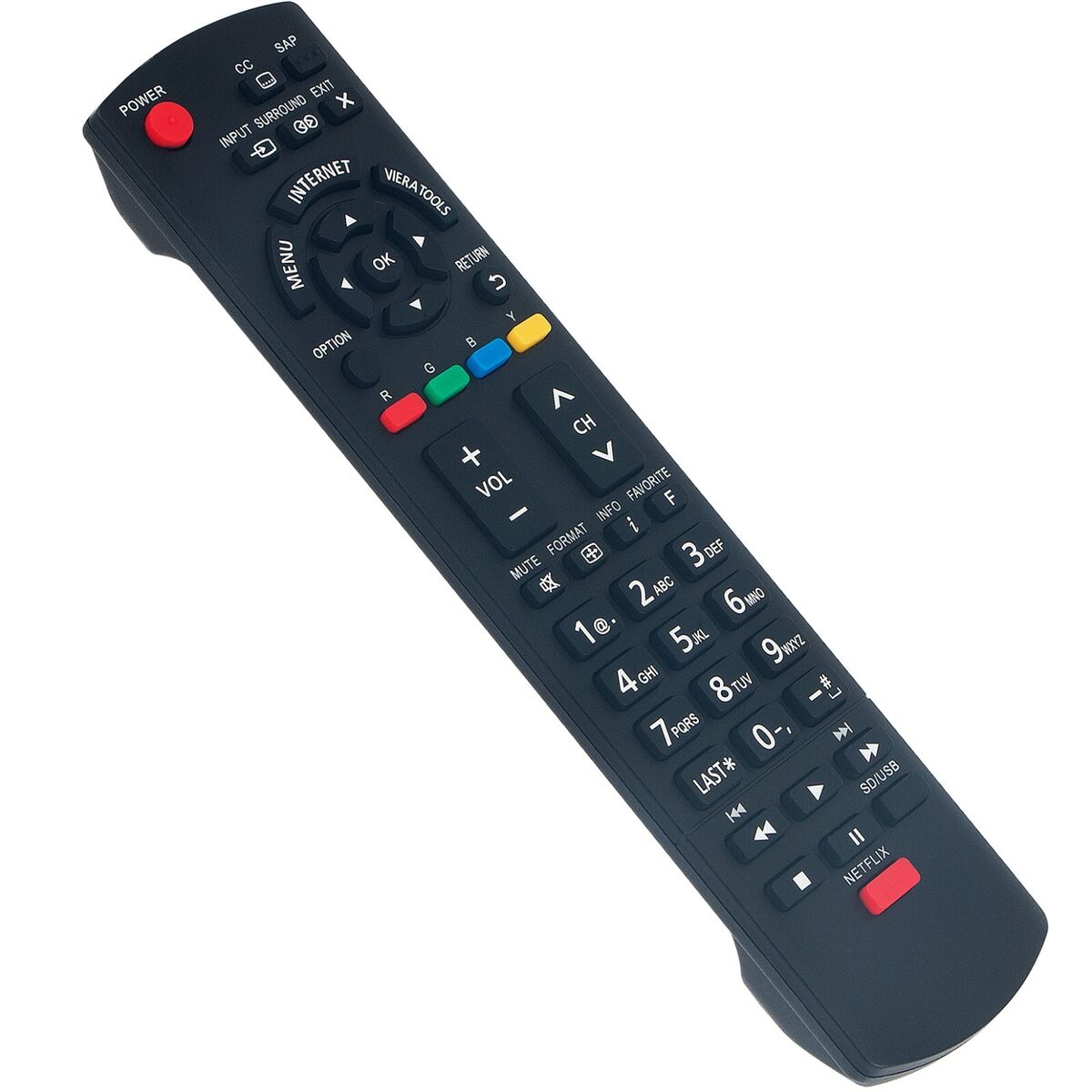 N2QAYB000779 Replace Remote for Panasonic Viera TV TC-L60E55 N2QAYB000779 Replace Remote for Panasonic Viera TV TC-L60E55