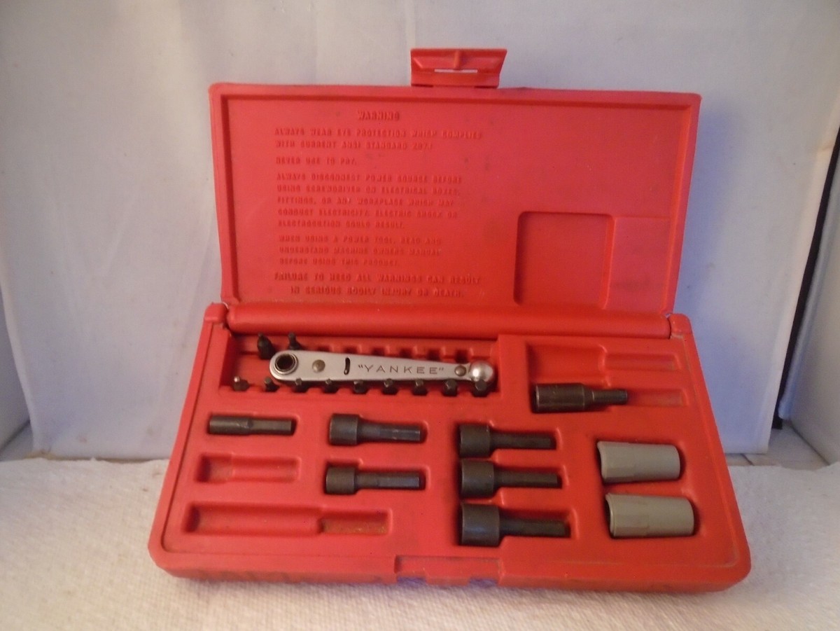 VINTAGE SEARS CRAFTSMAN POWER 20 PIECE SCREW DRIVER BIT AND SOCKET
