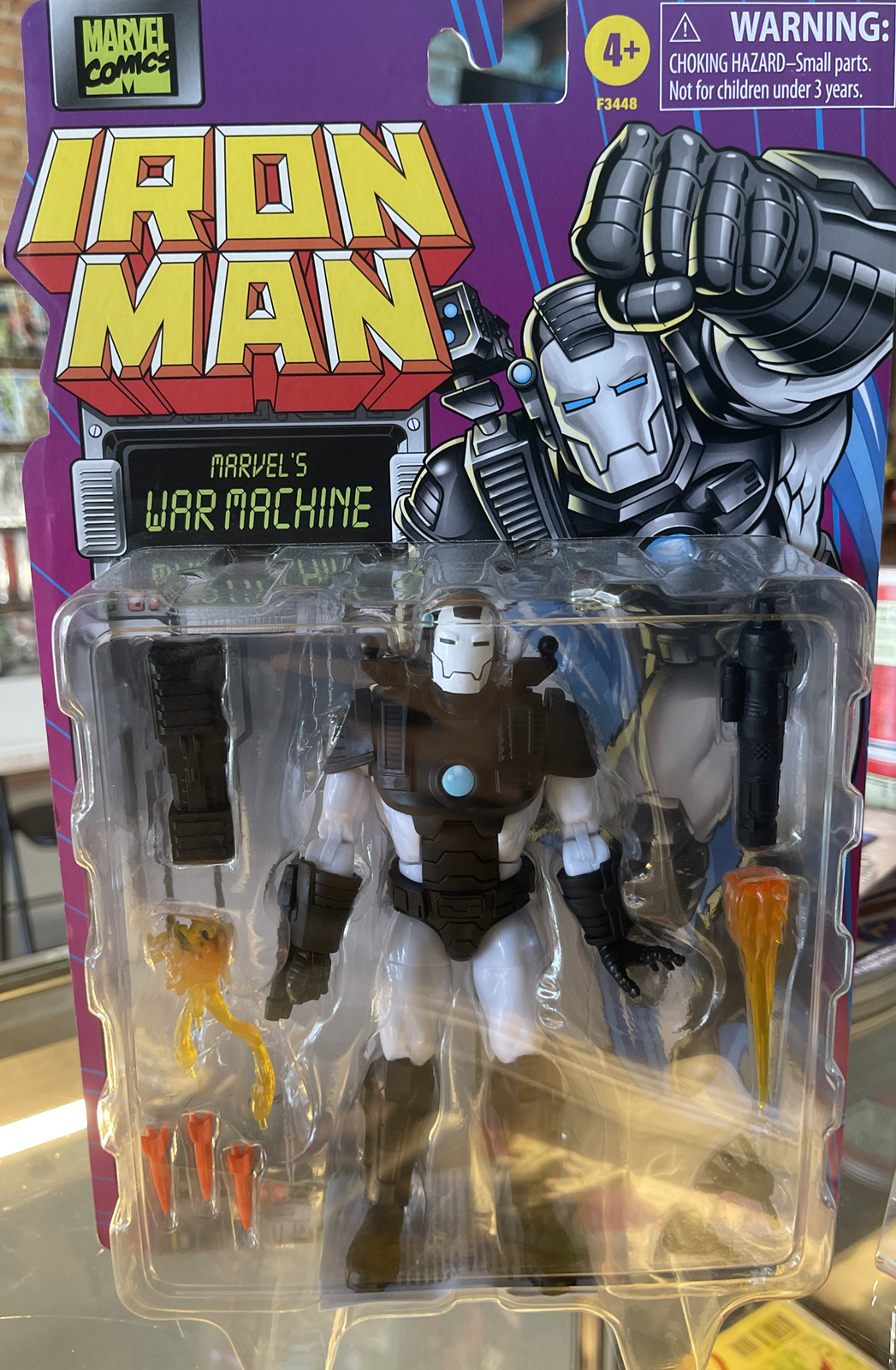 Marvel Legends Retro 6 Inch Action Figure Iron Man - War Machine