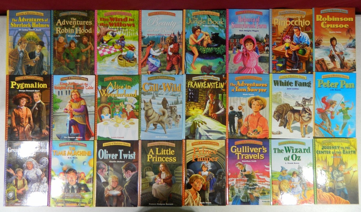 24 Treasury of Illustrated Classics Modern Publishing | eBay