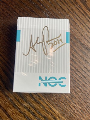 Noc Playing Cards 3000x1 Limited Edition Signed Alex Pandrea #1117/3000
